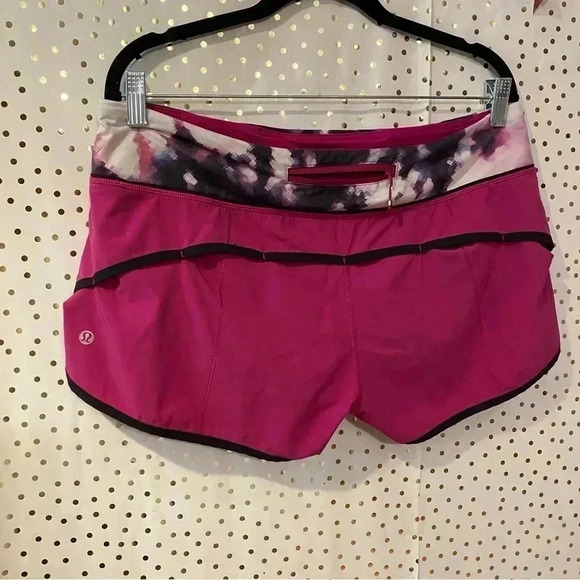 Lululemon Pink Speed Up Shorts - Picture 5 of 6
